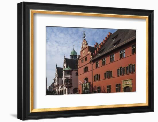 Haus zum Walfisch [Whale House], Freiburg im Breisgau, Black Forest, Baden-Wurttemberg, Germany, Eu-James Emmerson-Framed Photographic Print