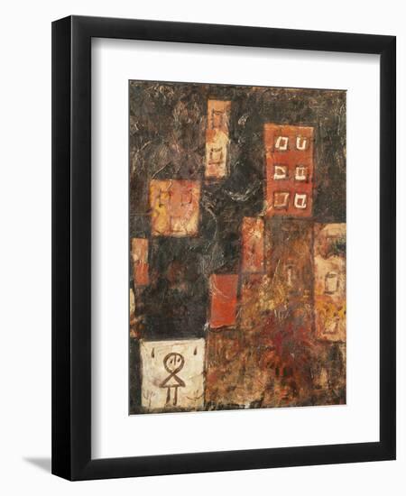 Hausertreppe-Paul Klee-Framed Giclee Print