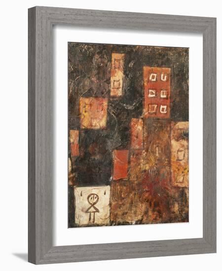 Hausertreppe-Paul Klee-Framed Giclee Print