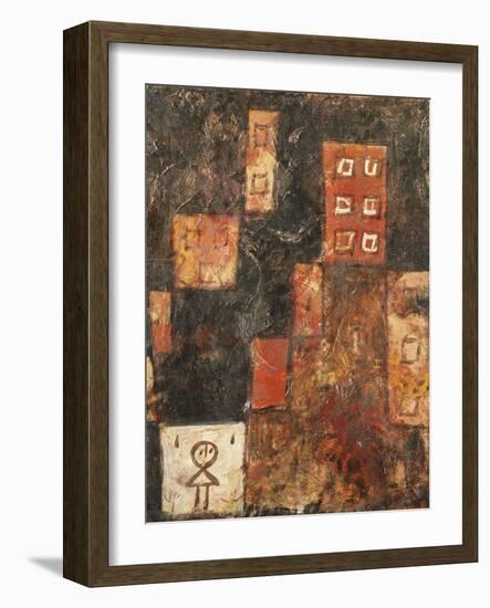 Hausertreppe-Paul Klee-Framed Giclee Print