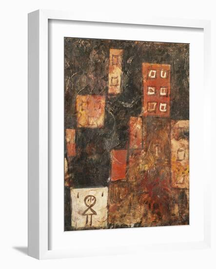 Hausertreppe-Paul Klee-Framed Giclee Print