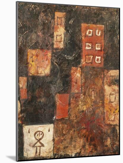 Hausertreppe-Paul Klee-Mounted Giclee Print