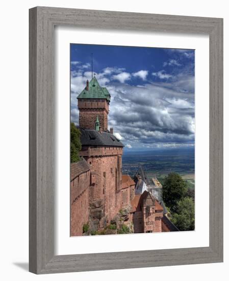 Haut-Koenigsbourg Castle, Orschwiller, Alsace, France-Ivan Vdovin-Framed Photographic Print