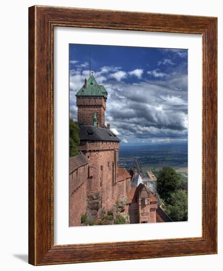 Haut-Koenigsbourg Castle, Orschwiller, Alsace, France-Ivan Vdovin-Framed Photographic Print