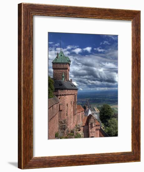 Haut-Koenigsbourg Castle, Orschwiller, Alsace, France-Ivan Vdovin-Framed Photographic Print