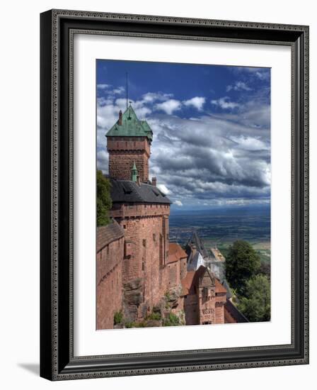 Haut-Koenigsbourg Castle, Orschwiller, Alsace, France-Ivan Vdovin-Framed Photographic Print