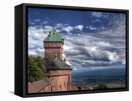 Haut-Koenigsbourg Castle, Orschwiller, Alsace, France-Ivan Vdovin-Framed Premier Image Canvas