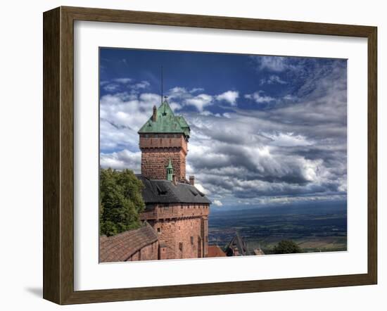 Haut-Koenigsbourg Castle, Orschwiller, Alsace, France-Ivan Vdovin-Framed Photographic Print