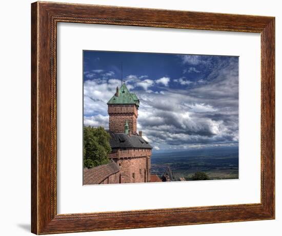 Haut-Koenigsbourg Castle, Orschwiller, Alsace, France-Ivan Vdovin-Framed Photographic Print