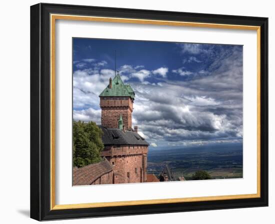 Haut-Koenigsbourg Castle, Orschwiller, Alsace, France-Ivan Vdovin-Framed Photographic Print