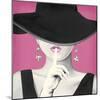 Haute Chapeau I PInk-Marco Fabiano-Mounted Art Print