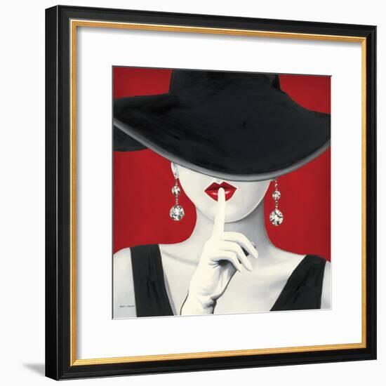 Haute Chapeau Rouge I-Marco Fabiano-Framed Art Print