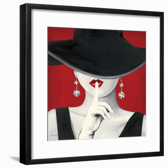 Haute Chapeau Rouge I-Marco Fabiano-Framed Art Print