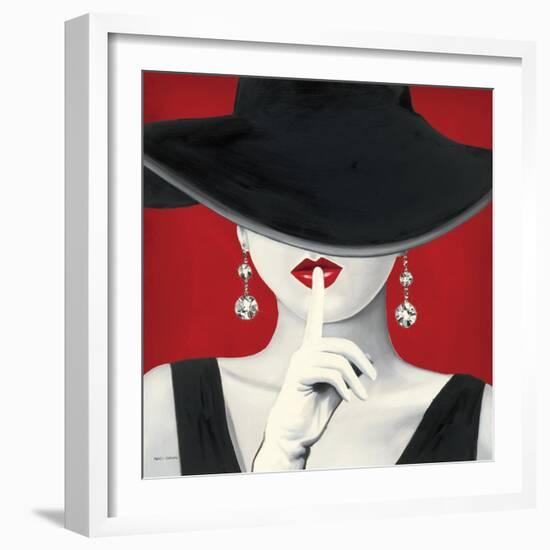 Haute Chapeau Rouge I-Marco Fabiano-Framed Art Print