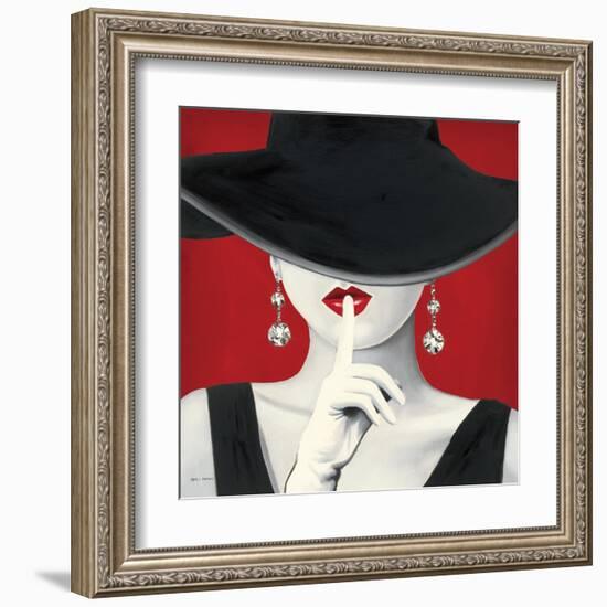 Haute Chapeau Rouge I-Marco Fabiano-Framed Art Print