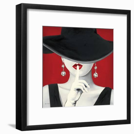 Haute Chapeau Rouge I-Marco Fabiano-Framed Art Print