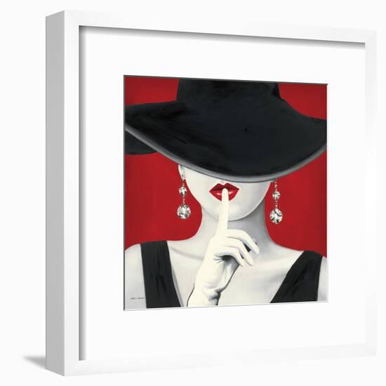 Haute Chapeau Rouge I-Marco Fabiano-Framed Art Print