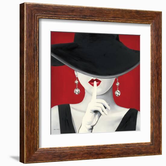 Haute Chapeau Rouge I-Marco Fabiano-Framed Art Print