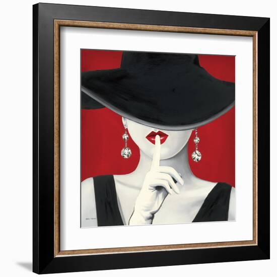 Haute Chapeau Rouge I-Marco Fabiano-Framed Art Print