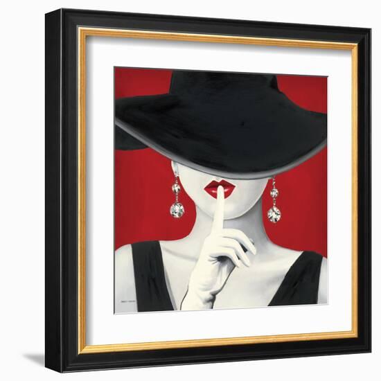 Haute Chapeau Rouge I-Marco Fabiano-Framed Art Print