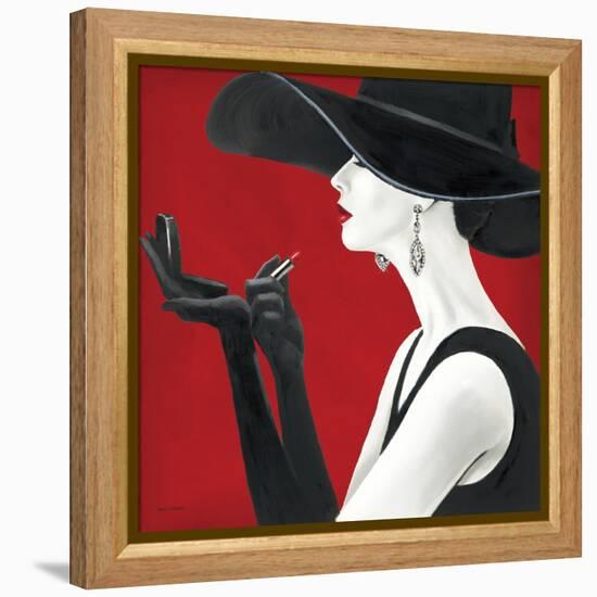 Haute Chapeau Rouge II-Marco Fabiano-Framed Stretched Canvas