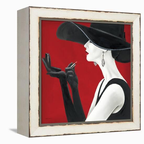 Haute Chapeau Rouge II-Marco Fabiano-Framed Stretched Canvas