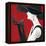 Haute Chapeau Rouge II-Marco Fabiano-Framed Stretched Canvas