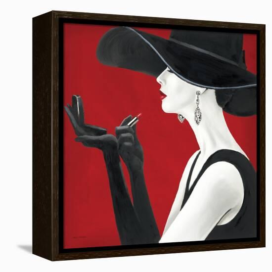 Haute Chapeau Rouge II-Marco Fabiano-Framed Stretched Canvas