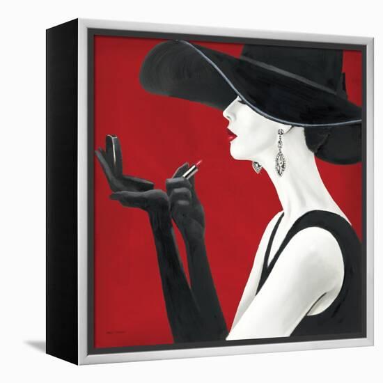 Haute Chapeau Rouge II-Marco Fabiano-Framed Stretched Canvas