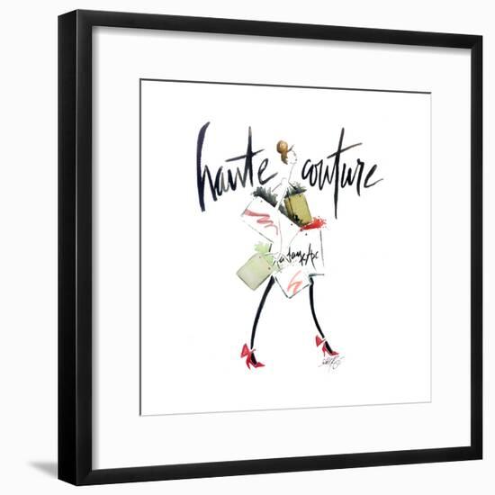 Haute Couture 2-Alicia Zyburt-Framed Art Print