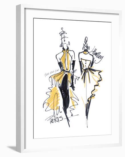 Haute Couture I-Jane Hartley-Framed Giclee Print