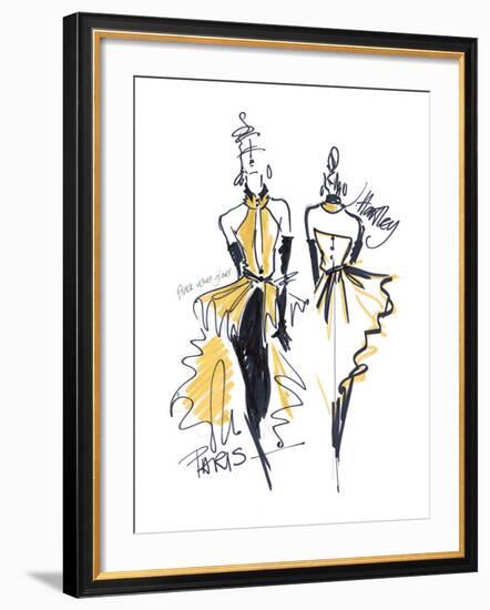 Haute Couture I-Jane Hartley-Framed Giclee Print