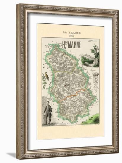 Haute-Marne-Alexandre Vuillemin-Framed Art Print