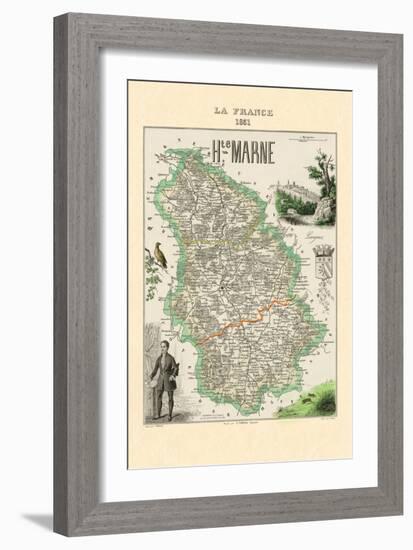 Haute-Marne-Alexandre Vuillemin-Framed Art Print