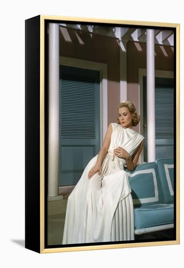 Haute Societe HIGH SOCIETY by CharlesWalters with Grace Kelly, 1956 (elle porte sa bague by fiancai-null-Framed Stretched Canvas