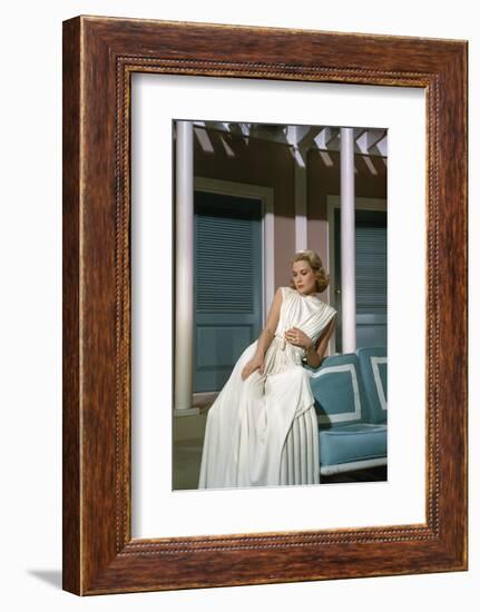 Haute Societe HIGH SOCIETY by CharlesWalters with Grace Kelly, 1956 (elle porte sa bague by fiancai-null-Framed Photo