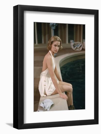 Haute Societe HIGH SOCIETY by CharlesWalters with Grace Kelly, 1956 (photo)-null-Framed Photo