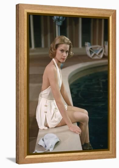 Haute Societe HIGH SOCIETY by CharlesWalters with Grace Kelly, 1956 (photo)-null-Framed Stretched Canvas