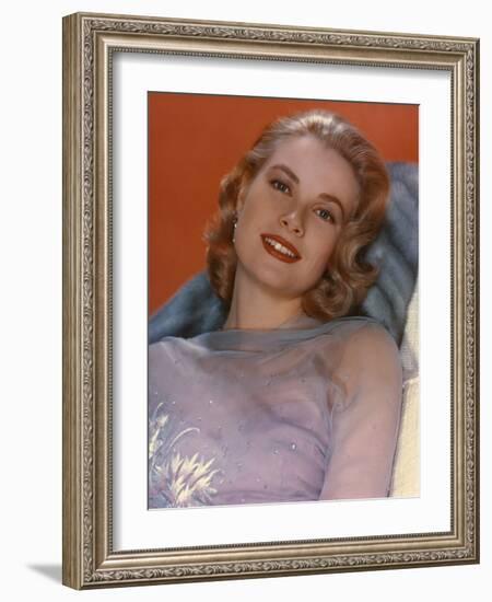 Haute Societe HIGH SOCIETY by CharlesWalters with Grace Kelly, 1956 (photo)-null-Framed Photo