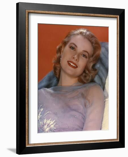 Haute Societe HIGH SOCIETY by CharlesWalters with Grace Kelly, 1956 (photo)-null-Framed Photo