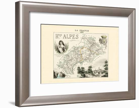 Hautes-Alpes-Alexandre Vuillemin-Framed Art Print