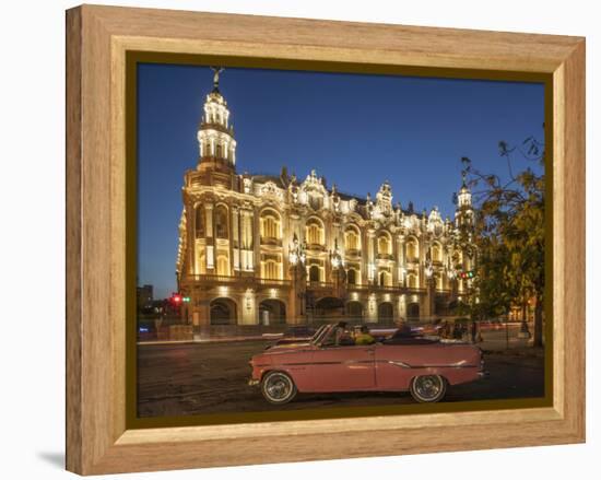 Havana at Night, Cuba, West Indies, Caribbean, Central America-Angelo Cavalli-Framed Premier Image Canvas