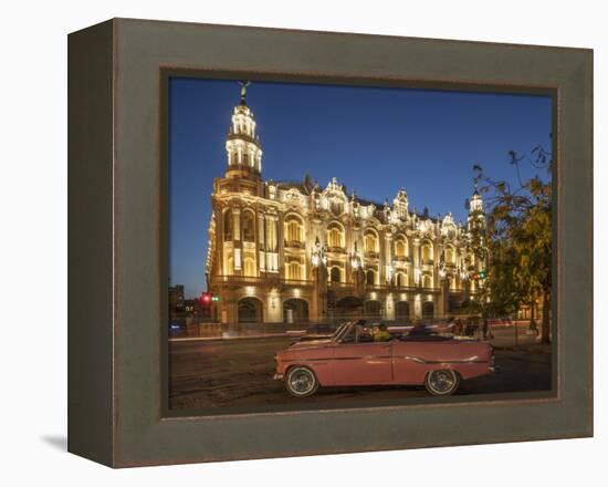 Havana at Night, Cuba, West Indies, Caribbean, Central America-Angelo Cavalli-Framed Premier Image Canvas
