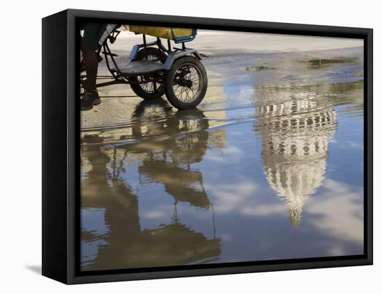 Havana, Capitolio Building, Cuba-Paul Harris-Framed Premier Image Canvas