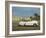 Havana, Classic Vintage American Car Driving on the Malecon, Havana, Cuba-Paul Harris-Framed Photographic Print