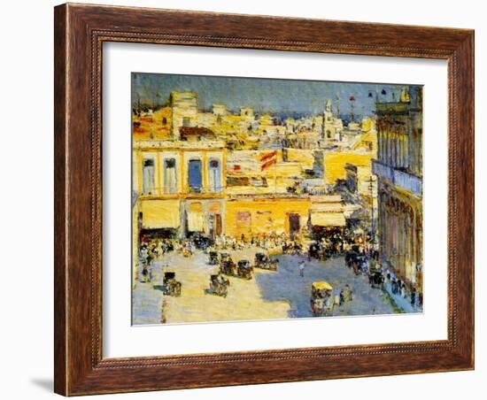 Havana, Cuba, 1895-Childe Hassam-Framed Giclee Print