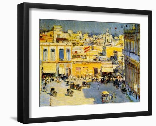 Havana, Cuba, 1895-Childe Hassam-Framed Giclee Print