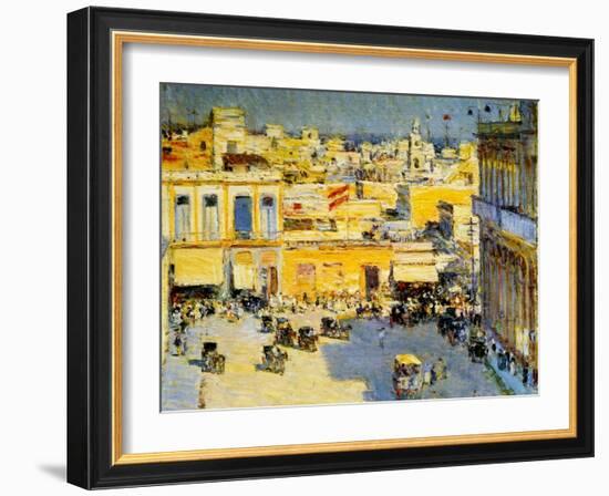 Havana, Cuba, 1895-Childe Hassam-Framed Giclee Print