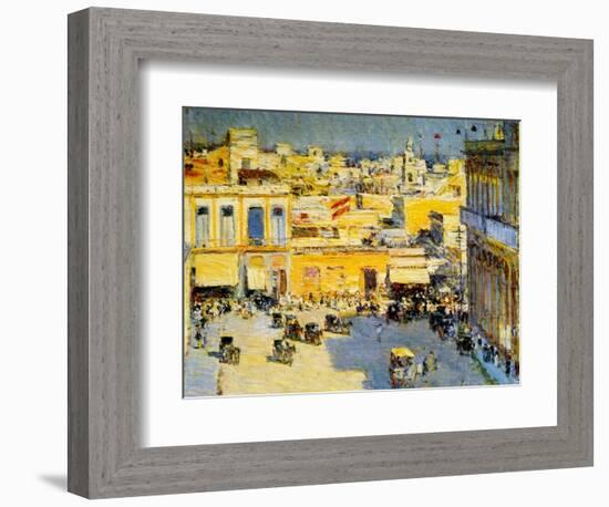 Havana, Cuba, 1895-Childe Hassam-Framed Giclee Print