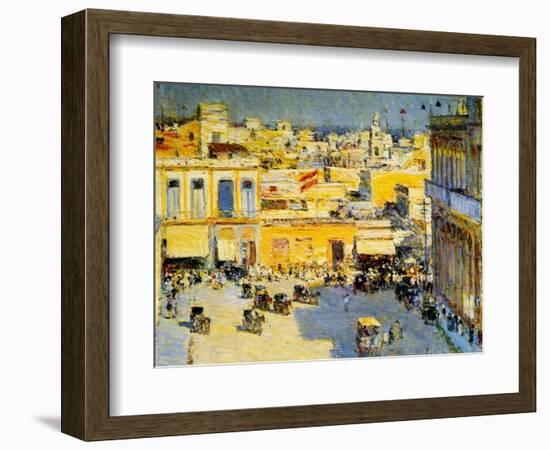 Havana, Cuba, 1895-Childe Hassam-Framed Giclee Print